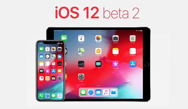 Apple sử dụng phiên bản iOS 12 beta 2, sửa lỗi và tăng hiệu suất